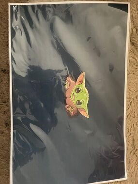 Baby Yoda Wall Art